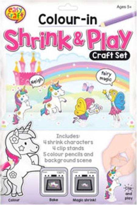 Buy SHRINK ART AND PLAY SET - 4 ASSORTED STYLES* in NZ. 