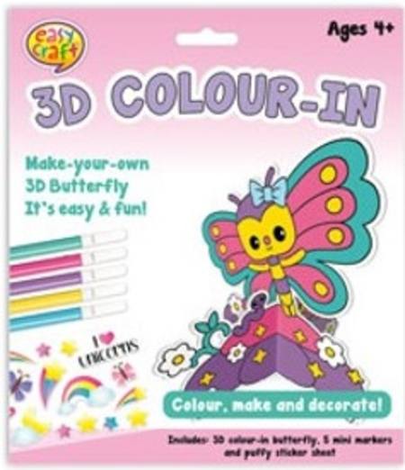 Buy COLOUR IN 3D CHARACTER - 6 ASSORTED STYLES* in NZ. 